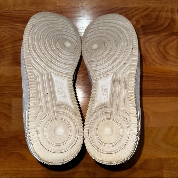 Nike Youth Air Force 1 LE Grade School Shoe Size 7Y, White/White DH2920-111 2021 - Picture 10 of 11